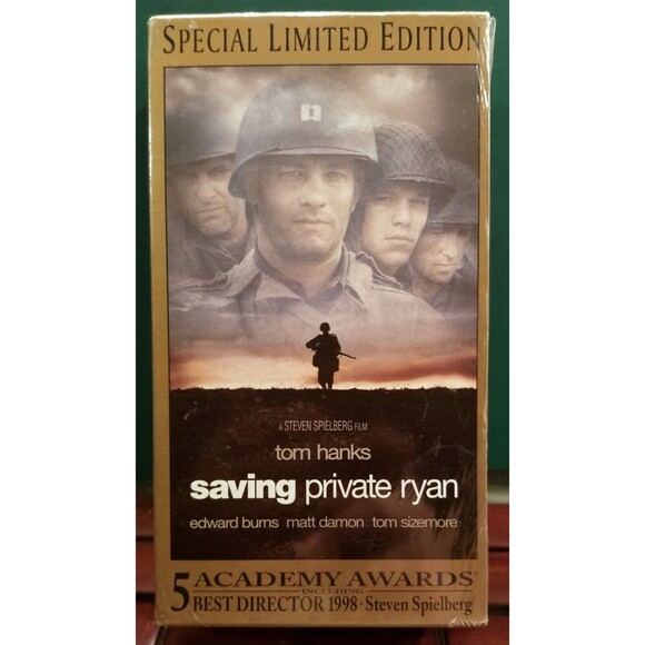 Saving Private Ryan Special Limited Edition Sealed 2-Tape Set VHS 2000 - Picture 1 of 6